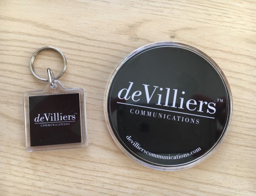 Our latest deVilliers Communications merchandising arrives!